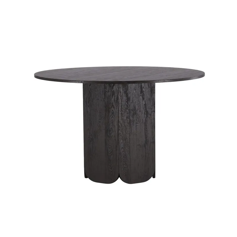 Runt matbord Tekla - Svart, 120 - Möbler - Bord & matgrupper - Matbord & köksbord