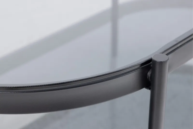 Rutkin Soffbord 95x50 cm - Grå - Möbler - Bord & matgrupper - Soffbord