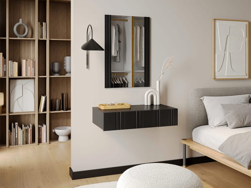 Rynlin Sminkbord med Spegel - Möbler - Bord & matgrupper - Sminkbord & toalettbord