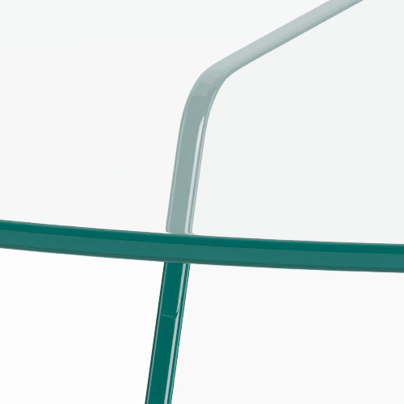 Ryvos Soffbord i Glas 80 cm Rund - Kristallklar - Möbler - Bord & matgrupper - Soffbord