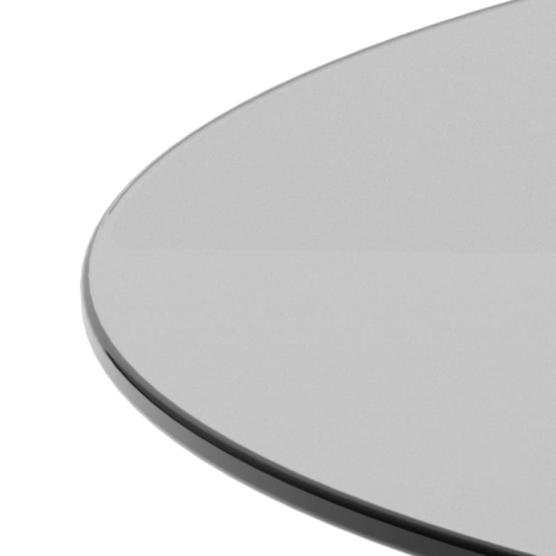 Ryvos Soffbord i Glas 80 cm Rund - Rökfärgad - Möbler - Bord & matgrupper - Soffbord