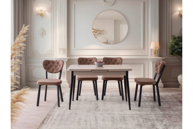 Saidie Matbord 120 cm Rektangulär - Brun - Möbler - Bord & matgrupper - Matbord & köksbord