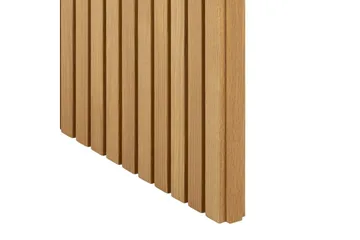 Saku Stort Rektangulärt Matbord 220 cm med Trä- och Ekutseende - Beige - Möbler - Bord & matgrupper - Matbord & köksbord