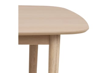 Salama Stort Rektangulärt Matbord 210 cm med Trä- och Ekutseende - Vit - Möbler - Bord & matgrupper - Matbord & köksbord