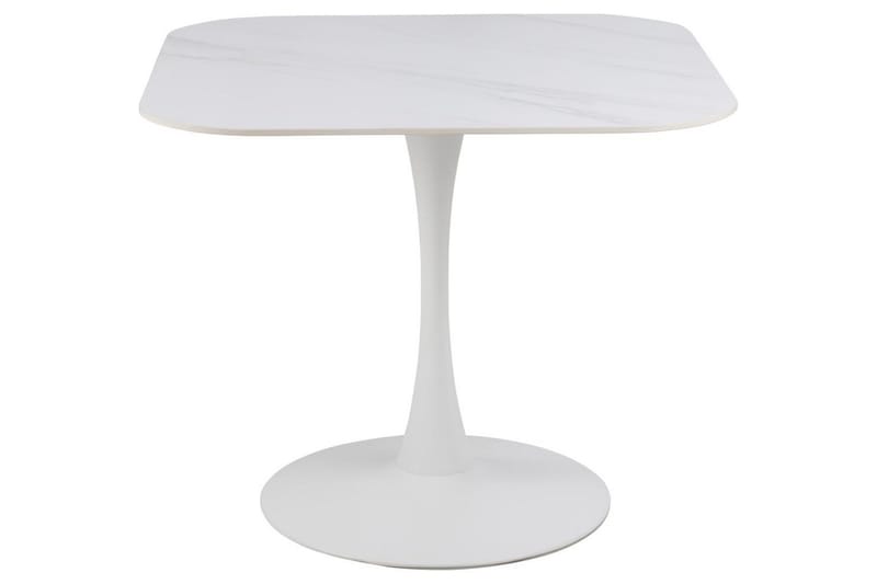 Salm Matbord 90 cm Kvadratisk - Vit - Möbler - Bord & matgrupper - Matbord & köksbord