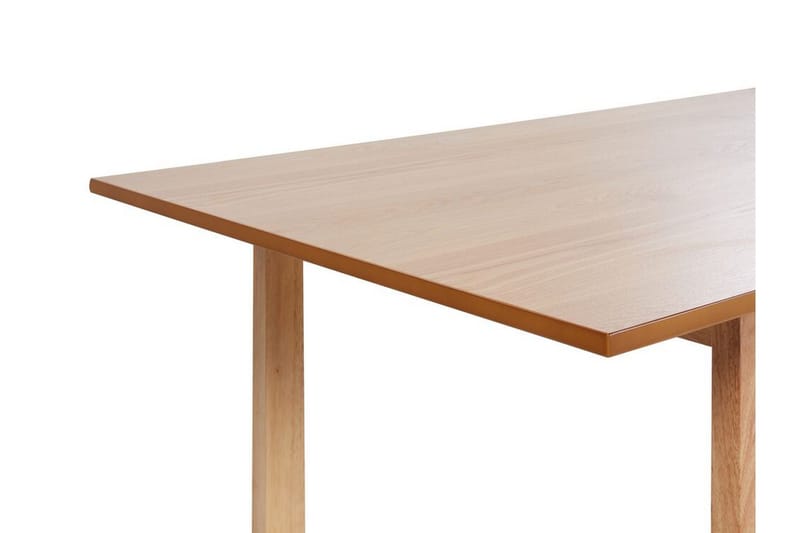 Salmo Rektangulärt Matbord 180 cm med Trä- och Askutseende - Brun - Möbler - Bord & matgrupper - Matbord & köksbord