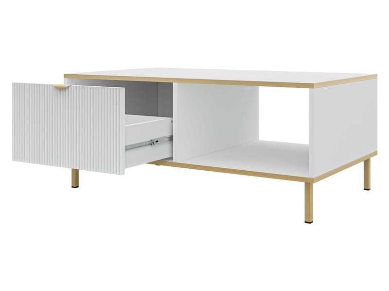 Salmor Soffbord 100 cm - Vit - Möbler - Bord & matgrupper - Soffbord