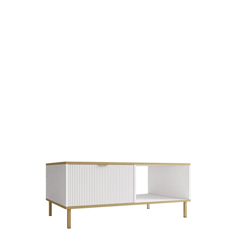Salmor Soffbord 100 cm, Vit