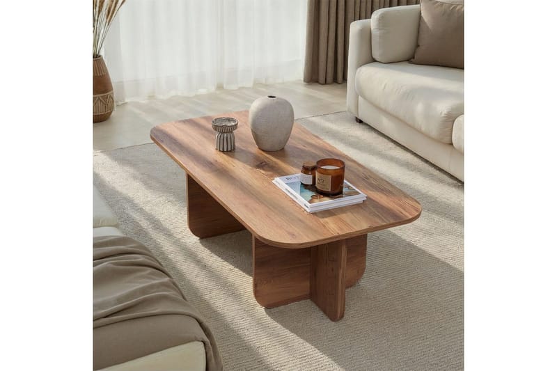 Salrin Soffbord 120 cm - Brun - Möbler - Bord & matgrupper - Soffbord