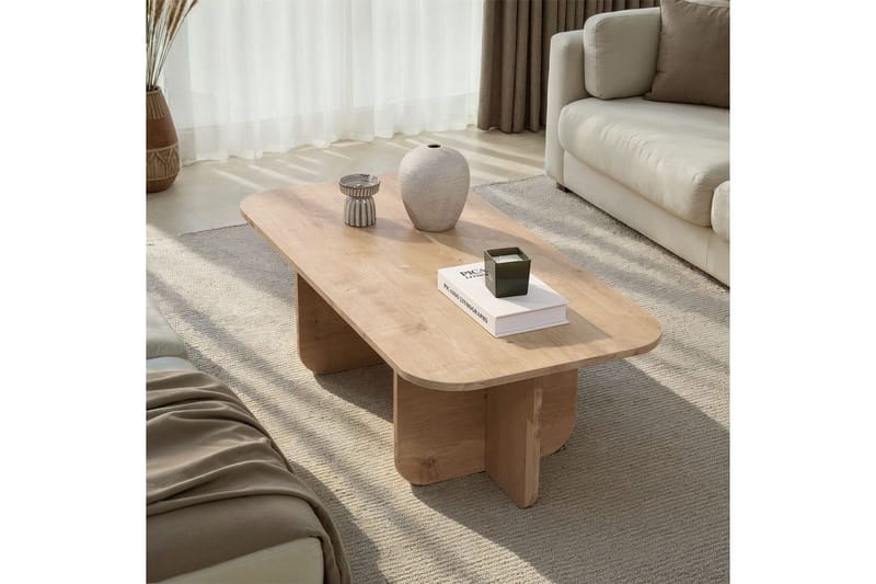 Salrin Soffbord 120 cm - Brun - Möbler - Bord & matgrupper - Soffbord