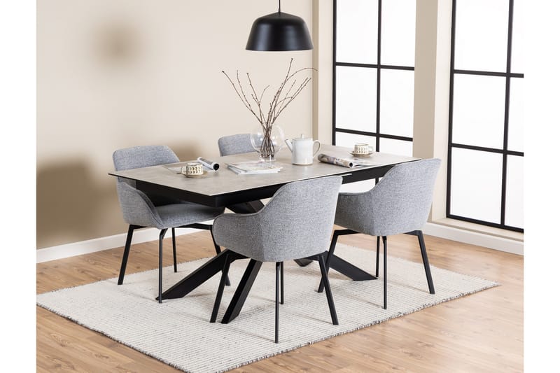 Salupa Matbord 210x90 cm - Grå - Möbler - Bord & matgrupper - Matbord & köksbord