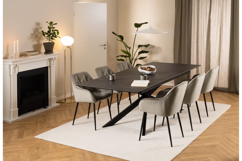 Salupa Matbord 240x100 cm - Svart - Möbler - Bord & matgrupper - Matbord & köksbord