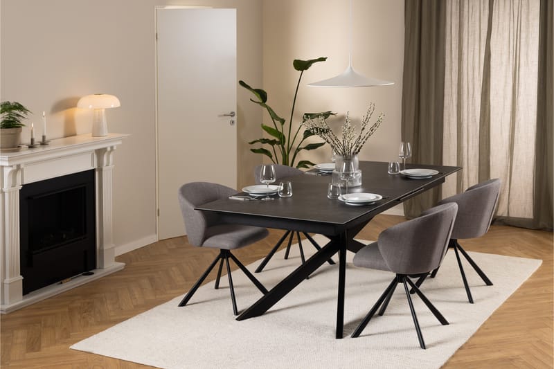 Salupa Matbord 240x100 cm - Svart - Möbler - Bord & matgrupper - Matbord & köksbord