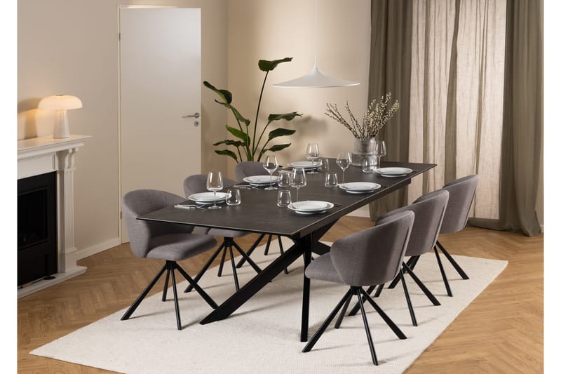 Salupa Matbord 240x100 cm - Svart - Möbler - Bord & matgrupper - Matbord & köksbord