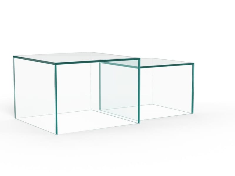 Samon Soffbord 50 cm - Kristallklar - Möbler - Bord & matgrupper - Soffbord