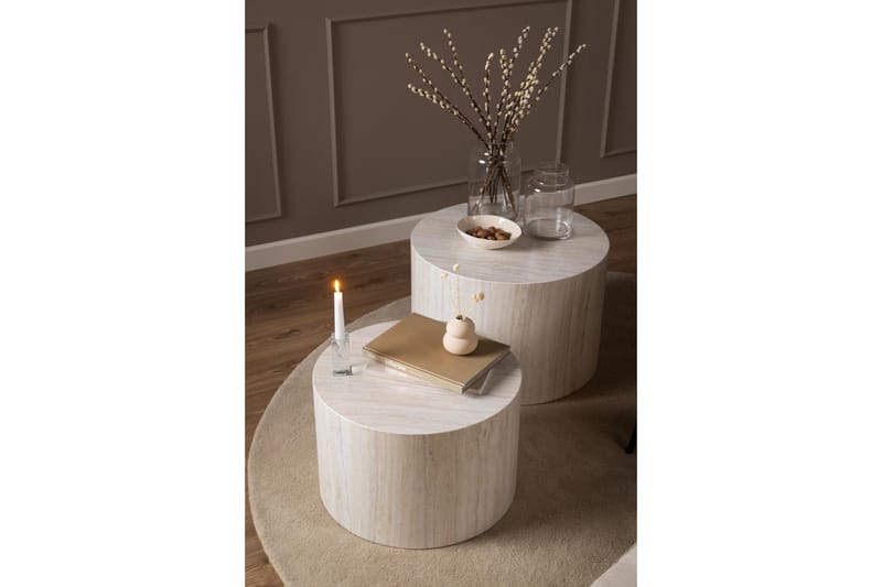 Samon Soffbord 58 cm - Beige - Möbler - Bord & matgrupper - Soffbord