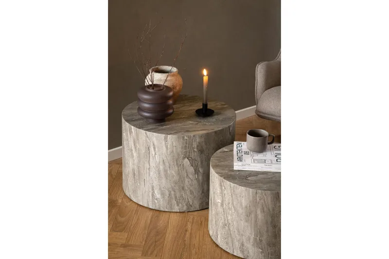 Samon Soffbord 58 cm - Grå - Möbler - Bord & matgrupper - Soffbord