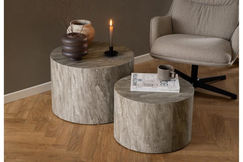 Samon Soffbord 58 cm - Grå - Möbler - Bord & matgrupper - Soffbord