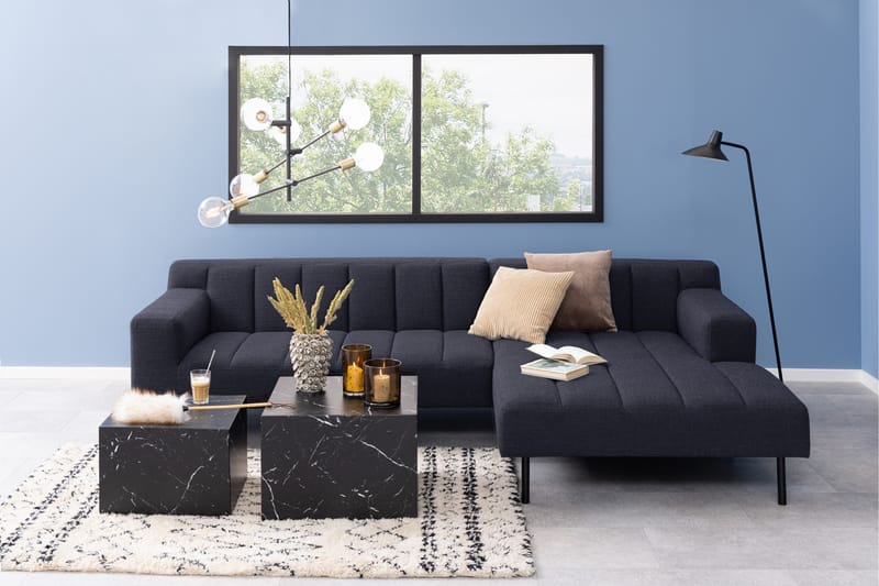 Samon Soffbord 58x58 cm - Svart - Möbler - Bord & matgrupper - Soffbord