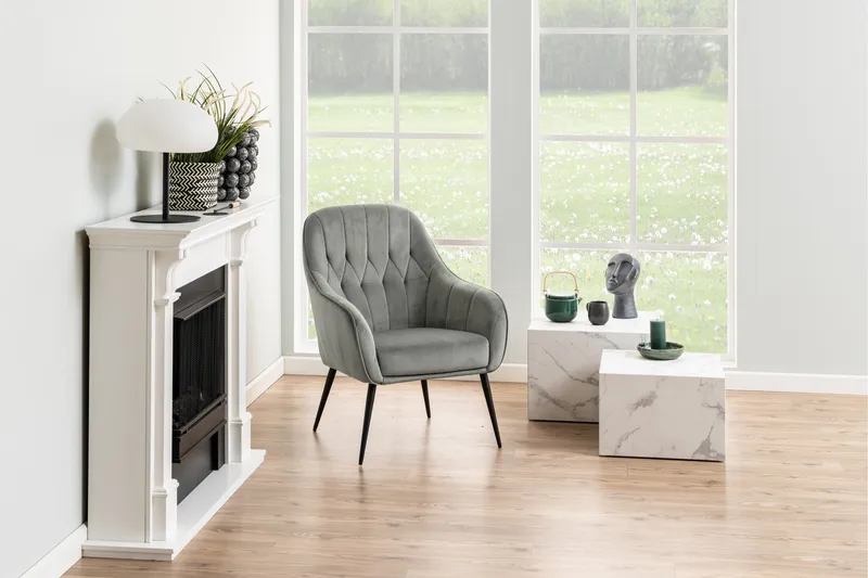 Samon Soffbord 58x58 cm - Vit - Möbler - Bord & matgrupper - Soffbord