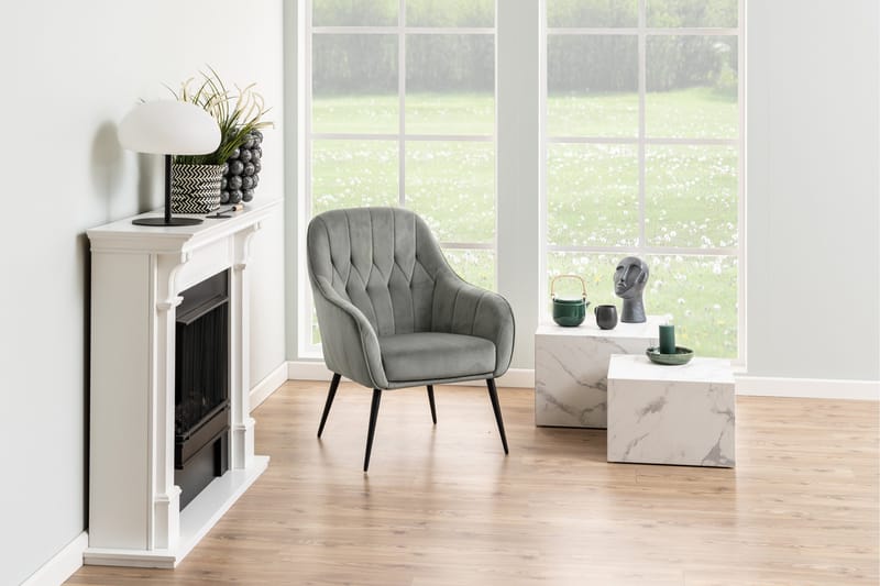 Samon Soffbord 58x58 cm - Vit - Möbler - Bord & matgrupper - Soffbord