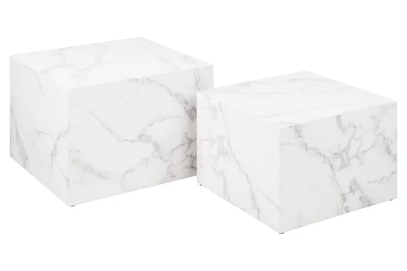 Samon Soffbord 58x58 cm - Vit - Möbler - Bord & matgrupper - Soffbord