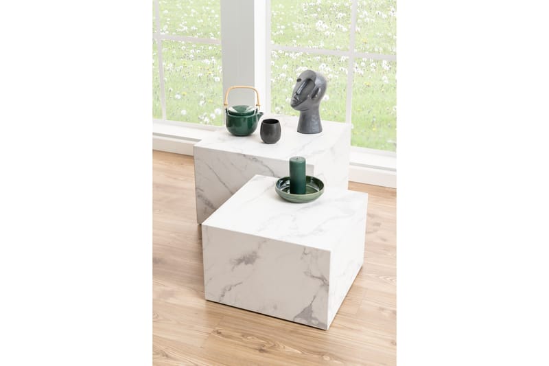 Samon Soffbord 58x58 cm - Vit - Möbler - Bord & matgrupper - Soffbord