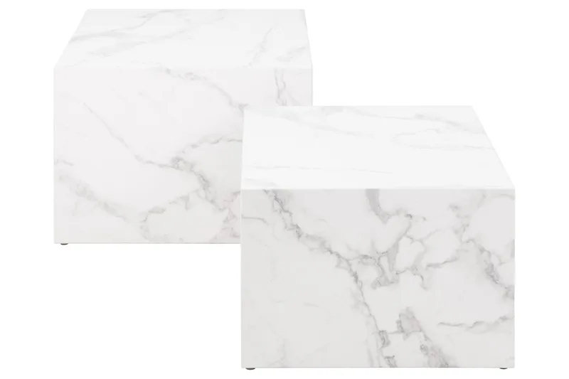 Samon Soffbord 58x58 cm - Vit - Möbler - Bord & matgrupper - Soffbord