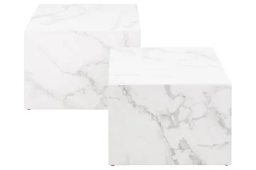 Samon Soffbord 58x58 cm - Vit - Möbler - Bord & matgrupper - Soffbord