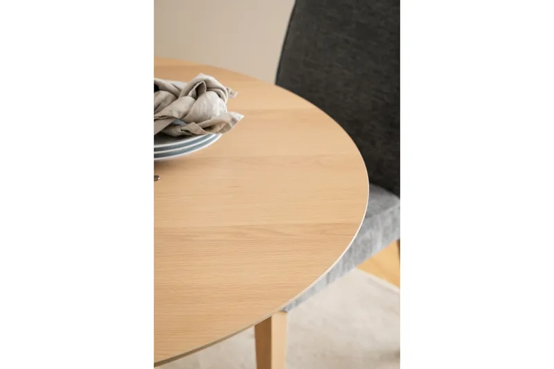 Sanae Matbord 105 cm Rund - Ek - Möbler - Bord & matgrupper - Matbord & köksbord