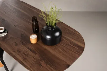 Sanford Ovalt Matbord 180 cm med Trä- och Valnötsutseende - Brun - Möbler - Bord & matgrupper - Matbord & köksbord