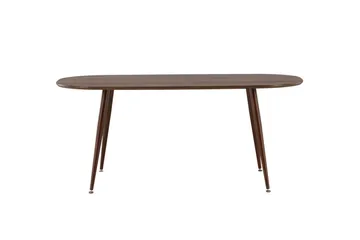 Sanford Ovalt Matbord 180 cm med Trä- och Valnötsutseende - Brun - Möbler - Bord & matgrupper - Matbord & köksbord