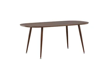 Sanford Ovalt Matbord 180 cm med Trä- och Valnötsutseende - Brun - Möbler - Bord & matgrupper - Matbord & köksbord