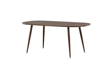 Sanford Ovalt Matbord 180 cm med Trä- och Valnötsutseende - Brun - Möbler - Bord & matgrupper - Matbord & köksbord