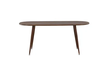 Sanford Ovalt Matbord 180 cm med Trä- och Valnötsutseende - Brun - Möbler - Bord & matgrupper - Matbord & köksbord