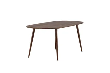 Sanford Ovalt Matbord 180 cm med Trä- och Valnötsutseende - Brun - Möbler - Bord & matgrupper - Matbord & köksbord