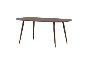 Sanford Ovalt Matbord 180 cm med Trä- och Valnötsutseende - Brun - Möbler - Bord & matgrupper - Matbord & köksbord