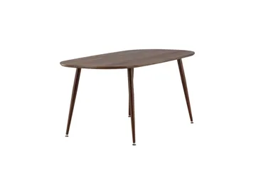 Sanford Ovalt Matbord 180 cm med Trä- och Valnötsutseende - Brun - Möbler - Bord & matgrupper - Matbord & köksbord