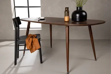 Sanford Ovalt Matbord 180 cm med Trä- och Valnötsutseende - Brun - Möbler - Bord & matgrupper - Matbord & köksbord