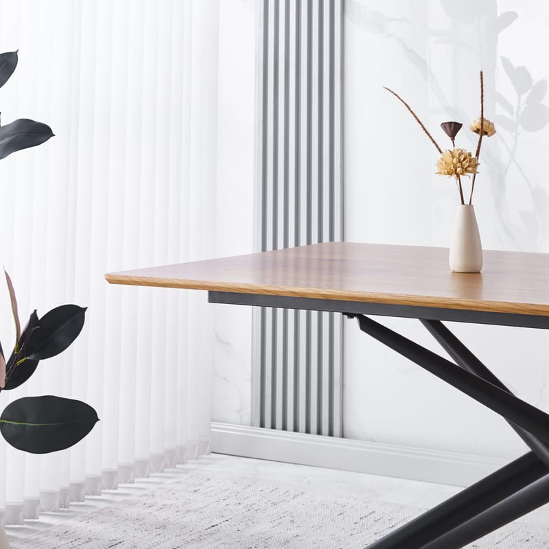 Santos matbord ek 160x90 cm - Ek - Möbler - Bord & matgrupper - Matbord & köksbord