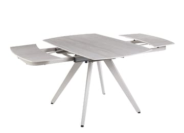 Saturnus matbord förlängningsbart 120 till 180 cm - Beige Travertin - Beige Travertin - Möbler - Bord & matgrupper - Matbord & köksbord