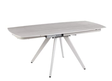 Saturnus matbord förlängningsbart 120 till 180 cm - Beige Travertin - Beige Travertin - Möbler - Bord & matgrupper - Matbord & köksbord