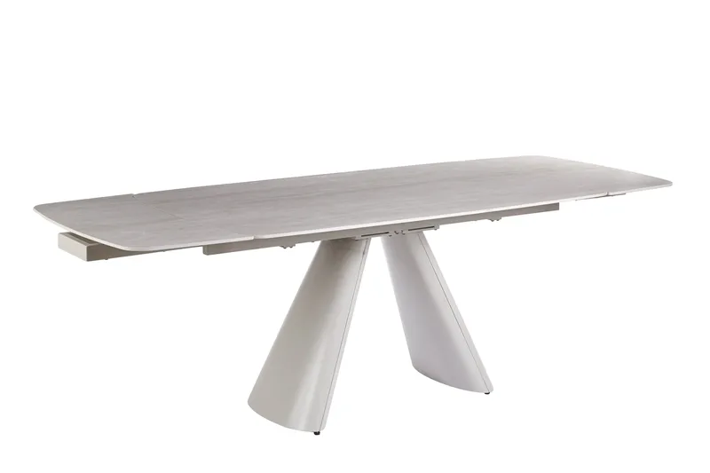 Saturnus matbord förlängningsbart 165-240 cm - Beige travertin, Beige travertin