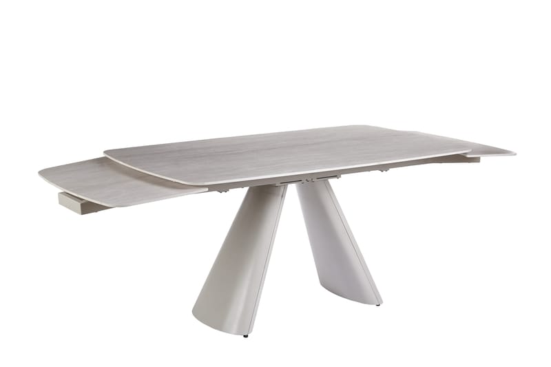 Saturnus matbord förlängningsbart 165-240 cm - Beige travertin - Beige travertin - Möbler - Bord & matgrupper - Matbord & köksbord