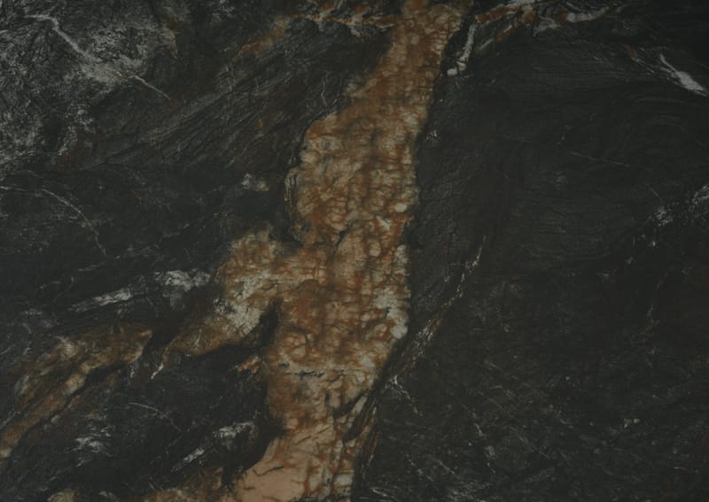 Saturnus matbord förlängningsbart 165-240 cm - Keramisk toppskiva - Matt svart/grå/brun marmormönstrad - Möbler - Bord & matgrupper - Matbord & köksbord