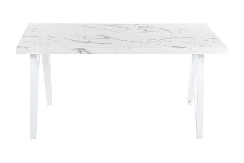 Senneterre Matbord 90x160 cm - Vit/Grå - Möbler - Bord & matgrupper - Matbord & köksbord