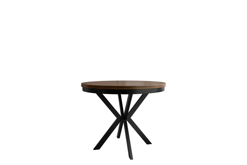 Sereth Matbord 100 cm Rund - Brun/Svart - Möbler - Bord & matgrupper - Matbord & köksbord