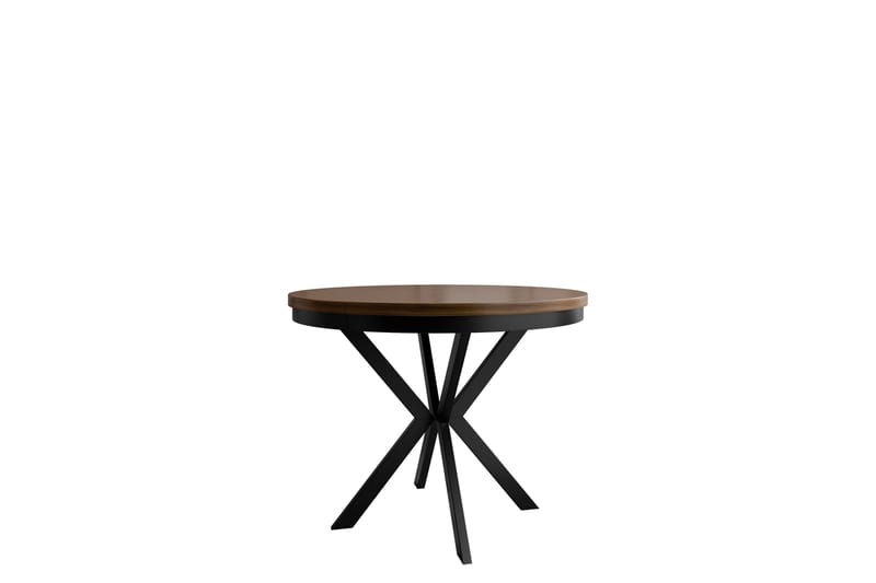 Sereth Matbord 90 cm Rund - Brun/Svart - Möbler - Bord & matgrupper - Matbord & köksbord