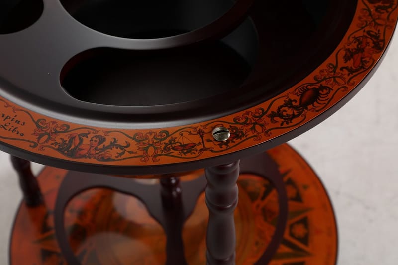 Barglob - Da Vinci - Jordglob som bar - brun - Möbler - Bord & matgrupper - Serveringsvagn & barvagn - Barglob & jordglobsbar