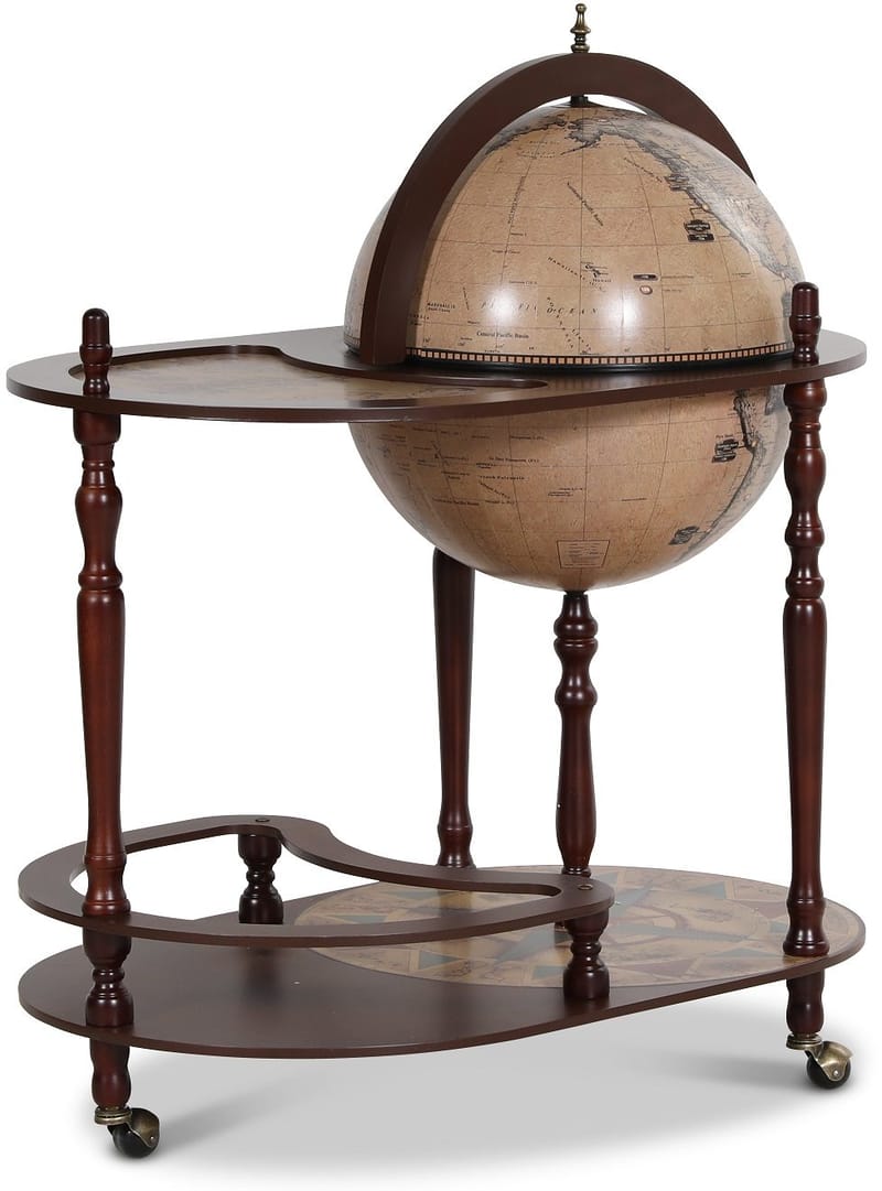 Barglob serveringsvagn - Da Vinci - brun - Möbler - Bord & matgrupper - Serveringsvagn & barvagn - Barglob & jordglobsbar